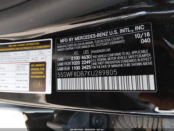 2019 MERCEDES-BENZ C 300 C300