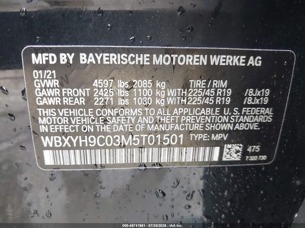 2021 BMW X2 SDRIVE28I