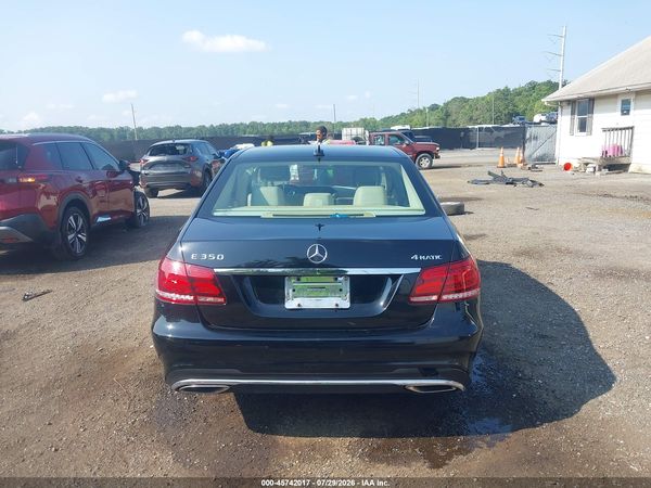 2014 MERCEDES-BENZ E 350 4MATIC