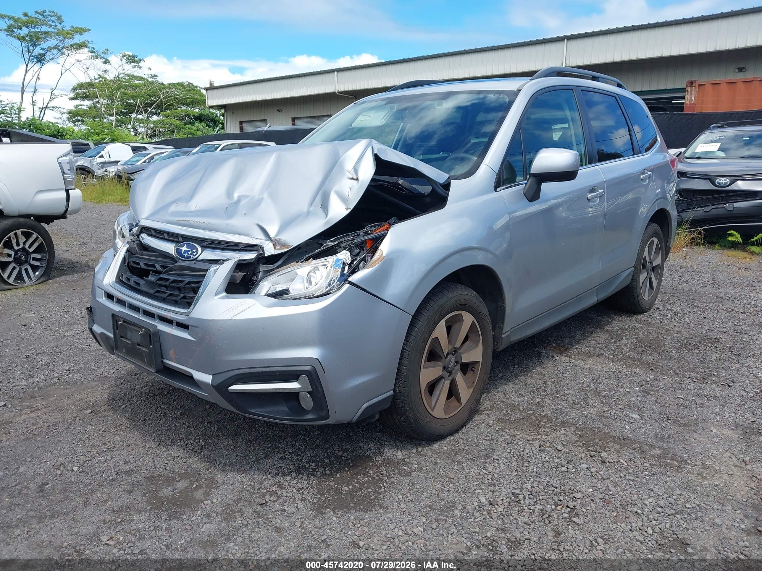2018 SUBARU FORESTER 2.5I LIMITED — I2
