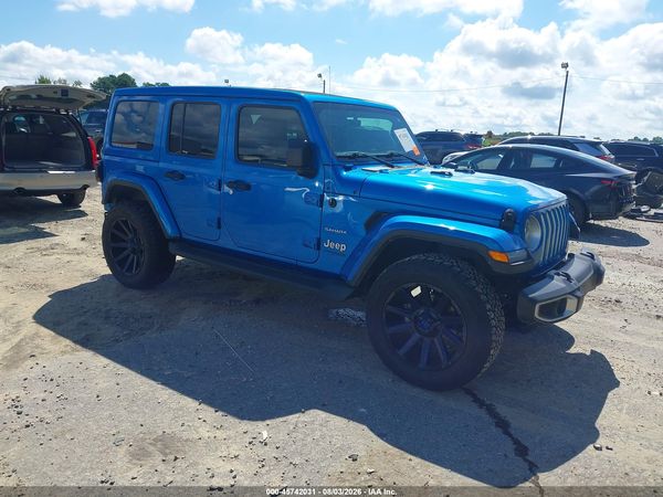 2022 JEEP WRANGLER UNLIMITED SAHARA 4X4