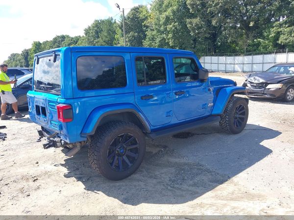 2022 JEEP WRANGLER UNLIMITED SAHARA 4X4