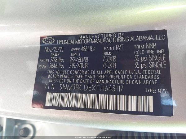 2026 HYUNDAI TUCSON SEL