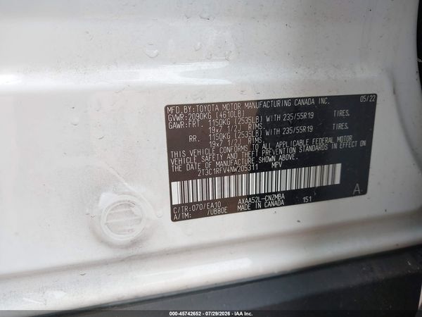 2022 TOYOTA RAV4 XLE PREMIUM