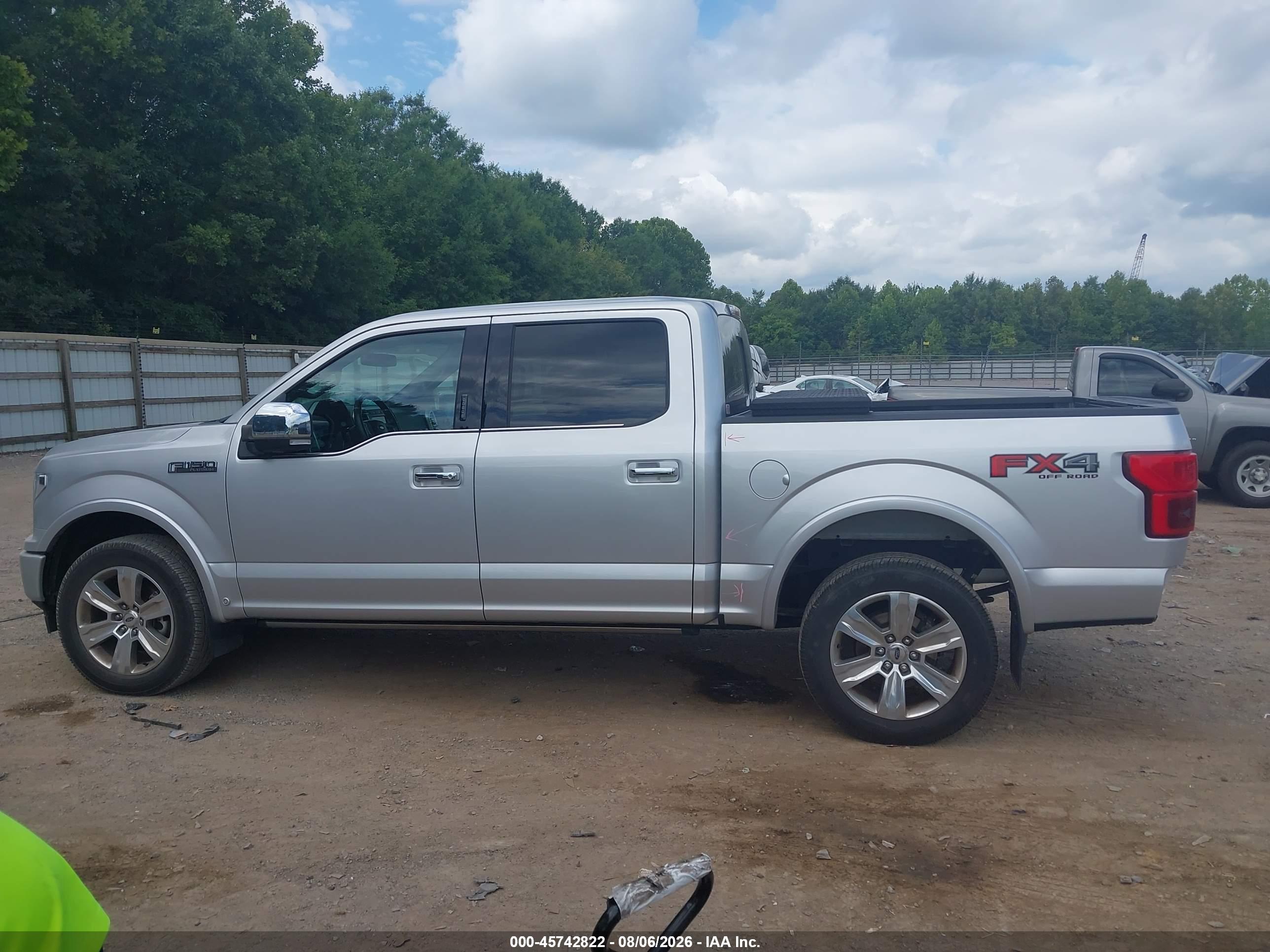 2018 FORD F-150 PLATINUM