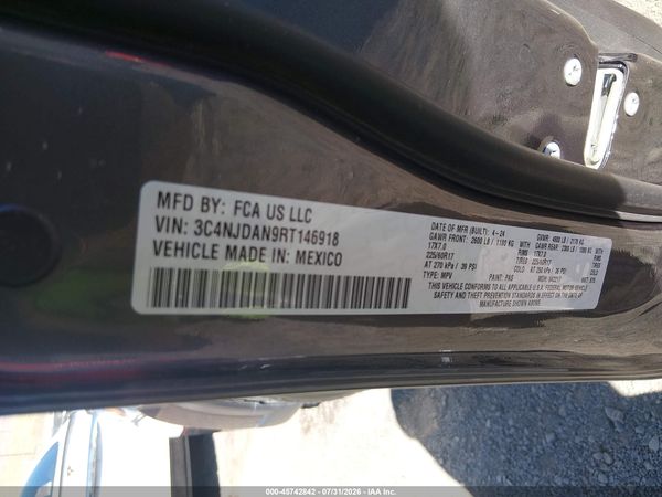 2024 JEEP COMPASS SPORT 4X4