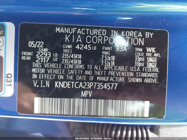 2023 KIA SELTOS SX TURBO