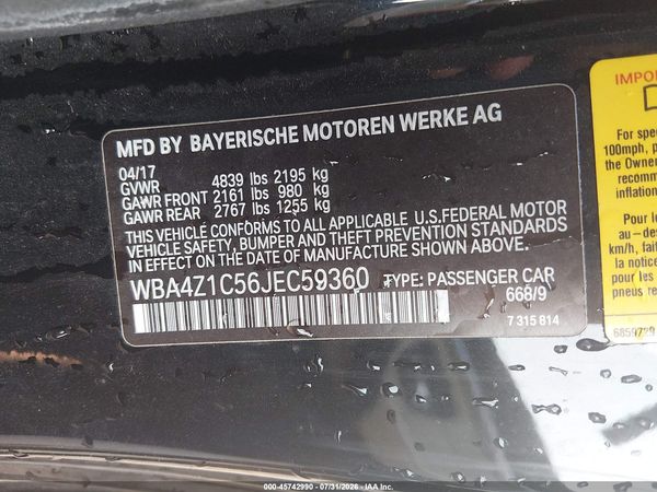 2018 BMW 430I