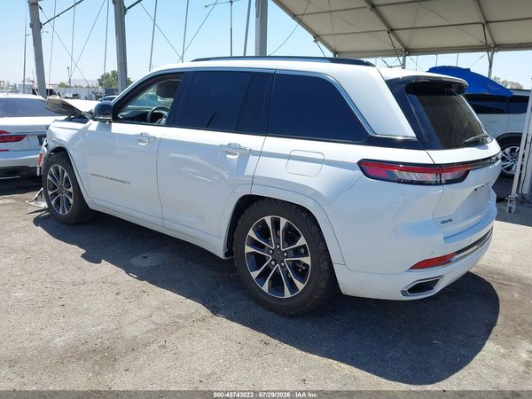 2022 JEEP GRAND CHEROKEE OVERLAND 4X4