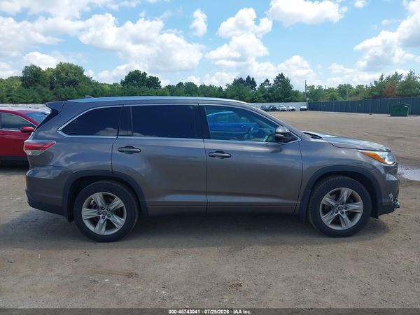 2016 TOYOTA HIGHLANDER LIMITED PLATINUM V6