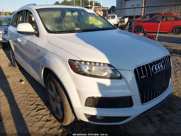 2015 AUDI Q7 3.0T S LINE PRESTIGE
