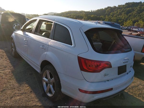 2015 AUDI Q7 3.0T S LINE PRESTIGE