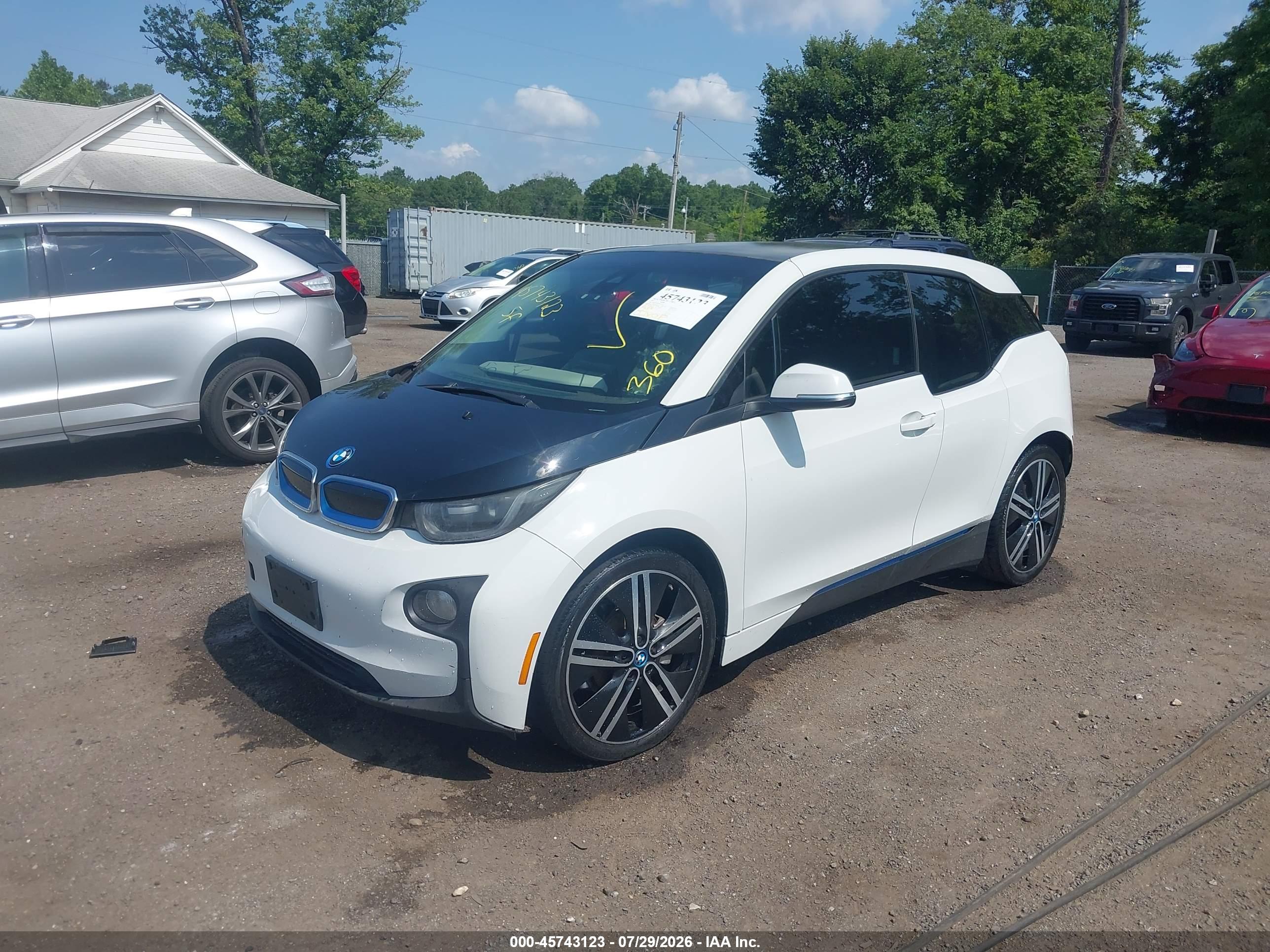 2014 BMW I3 BASE W/RANGE EXTENDER — I2