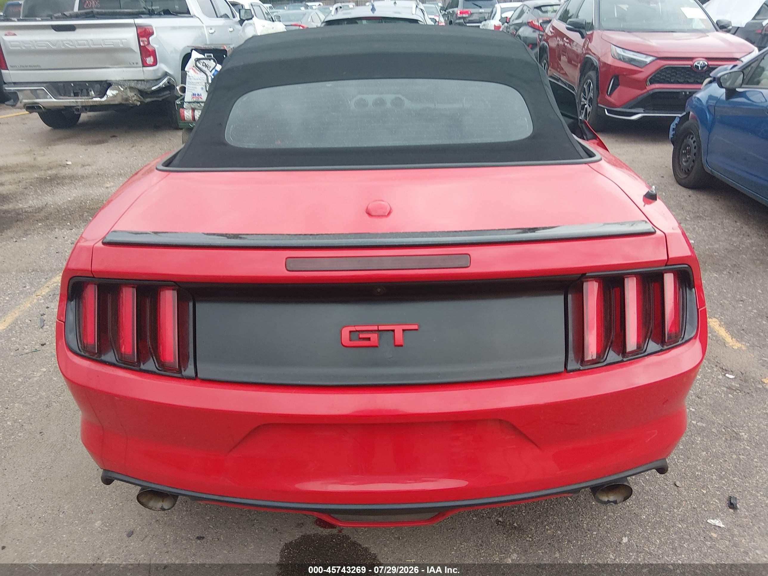 2017 FORD MUSTANG GT PREMIUM