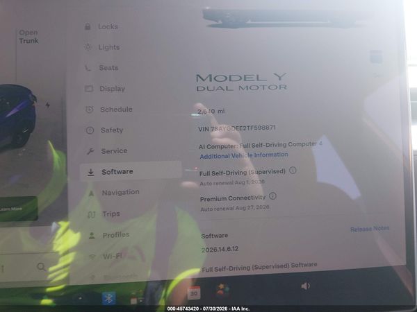 2026 TESLA MODEL Y