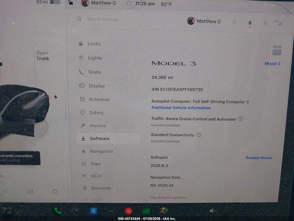2023 TESLA MODEL 3 REAR-WHEEL DRIVE
