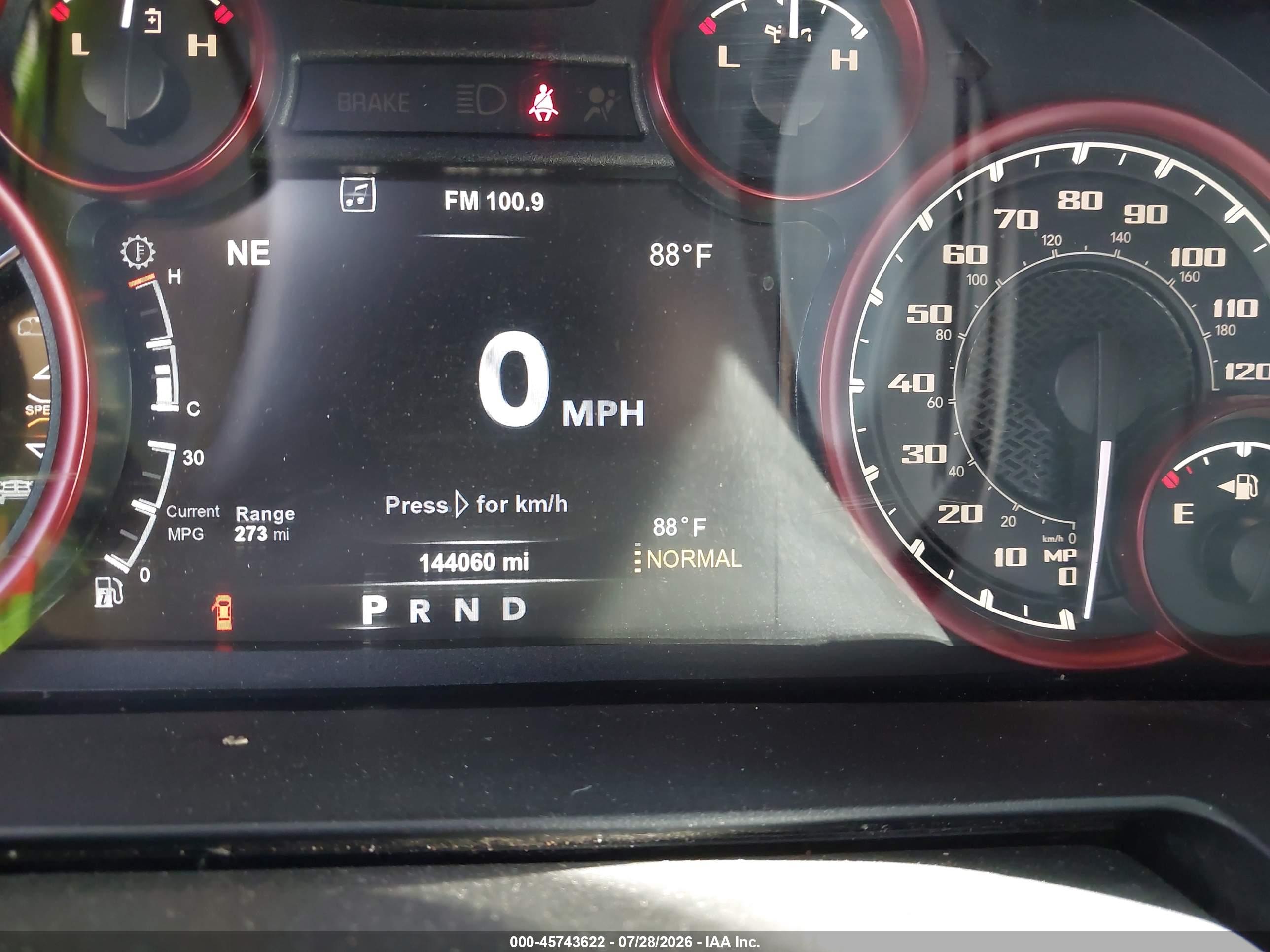 2017 RAM 1500 REBEL  4X4 5'7 BOX