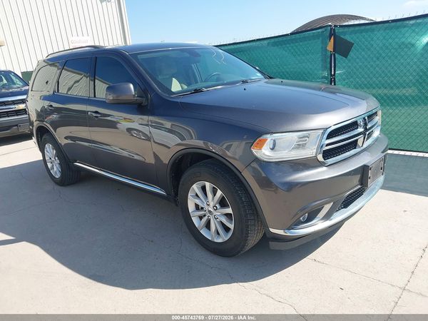 2019 DODGE DURANGO SXT AWD