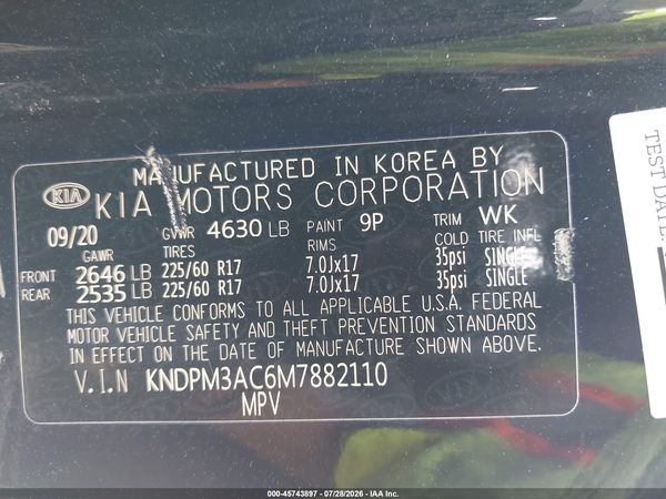 2021 KIA SPORTAGE LX