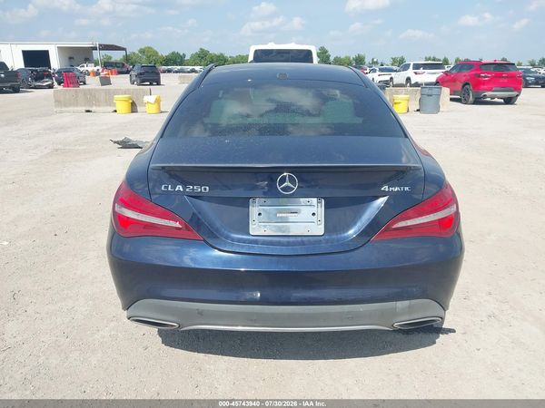 2018 MERCEDES-BENZ CLA 250 4MATIC