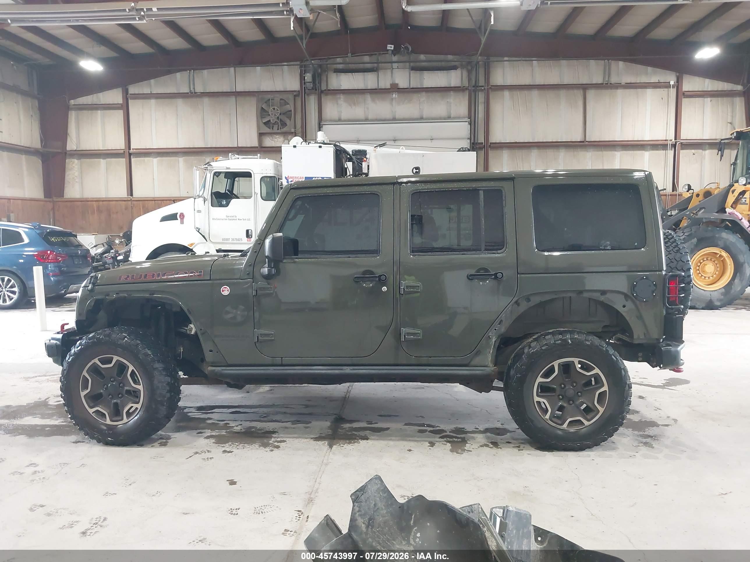 2016 JEEP WRANGLER UNLIMITED RUBICON HARD ROCK