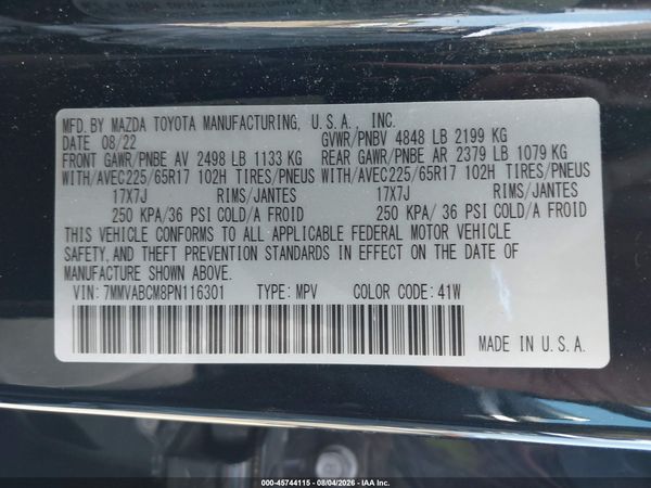 2023 MAZDA CX-50 2.5 S PREFERRED PLUS