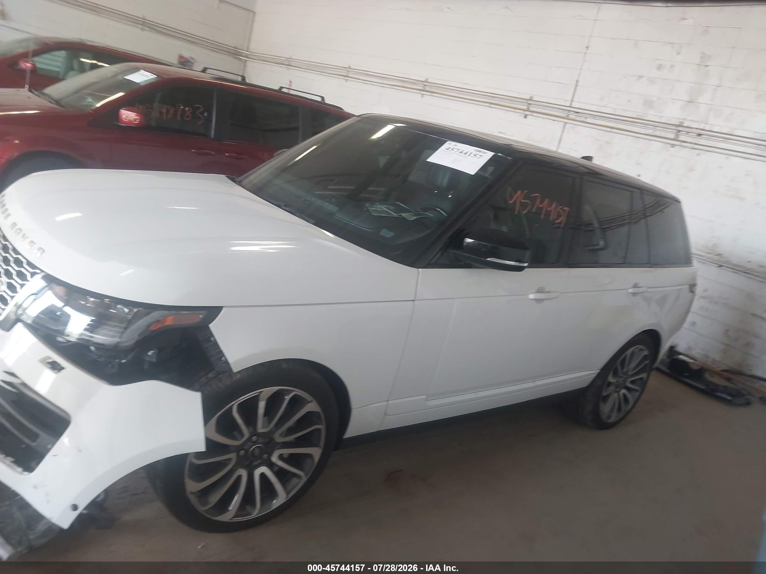 2019 LAND ROVER RANGE ROVER 5.0L V8 SUPERCHARGED
