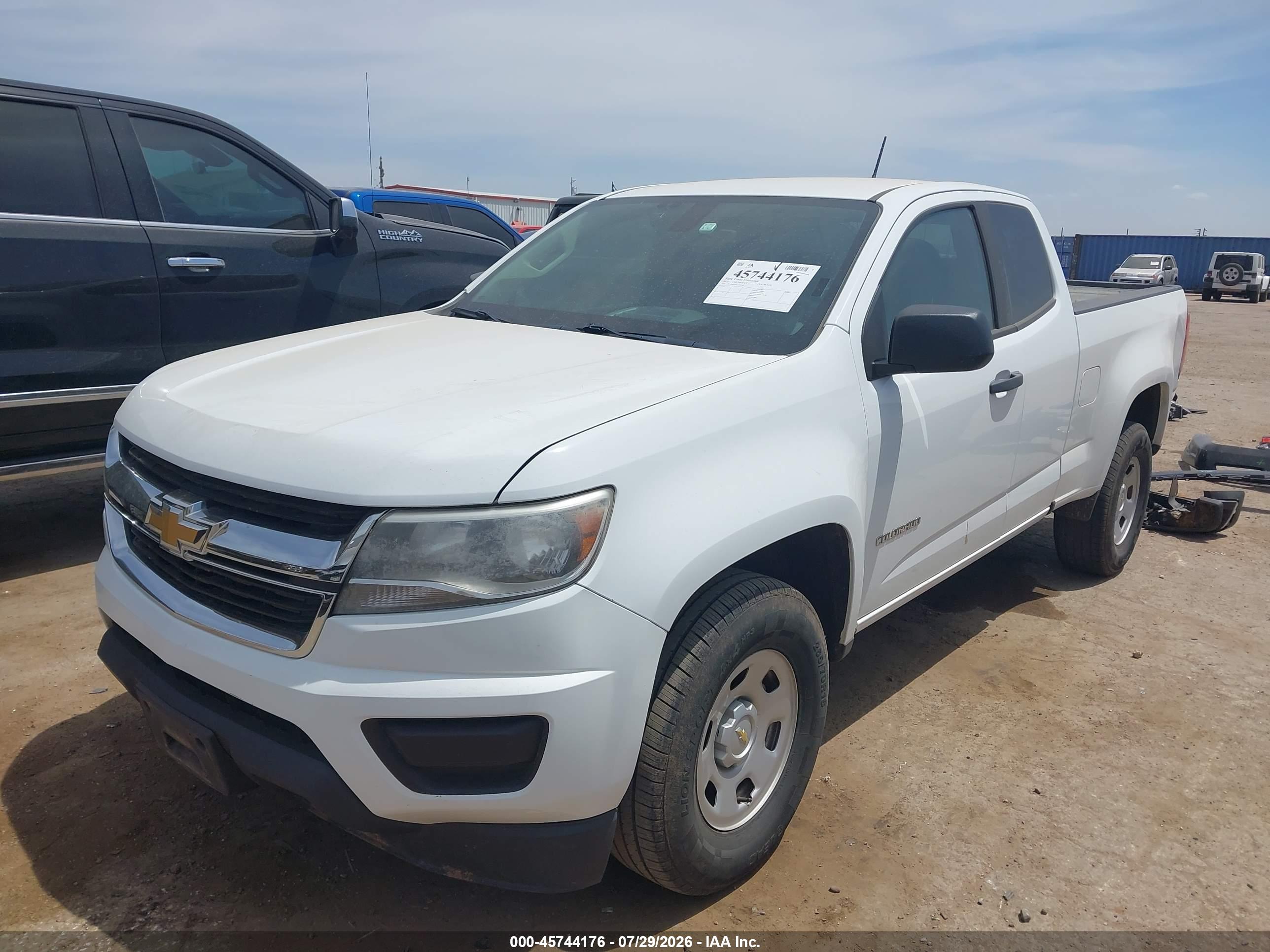 2020 CHEVROLET COLORADO 2WD  LONG BOX WT — I2