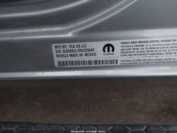 2024 RAM 3500 LARAMIE  4X4 8' BOX