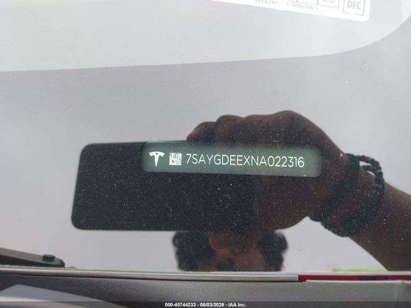 2022 TESLA MODEL Y