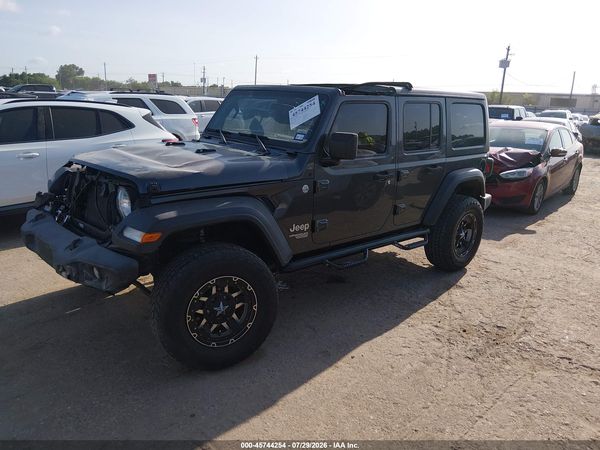2018 JEEP WRANGLER UNLIMITED SPORT S 4X4