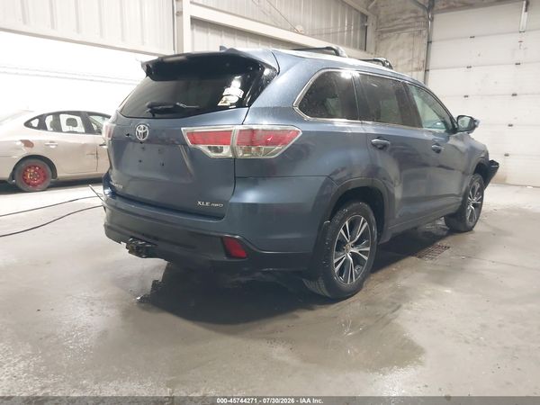 2016 TOYOTA HIGHLANDER XLE V6