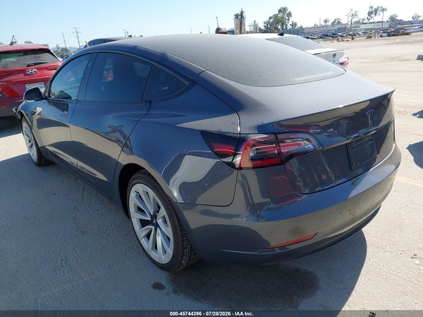 2022 TESLA MODEL 3 REAR-WHEEL DRIVE