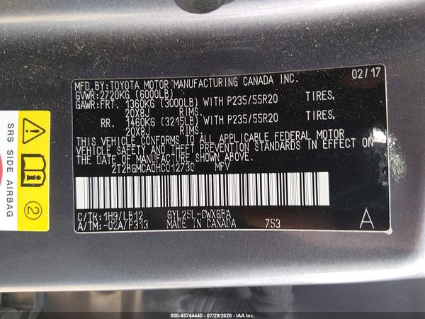 2017 LEXUS RX 450H