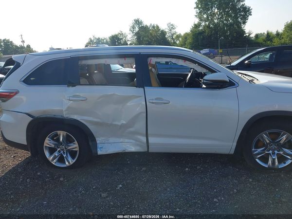 2016 TOYOTA HIGHLANDER LIMITED V6