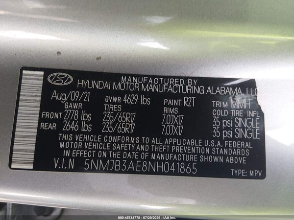 2022 HYUNDAI TUCSON SEL