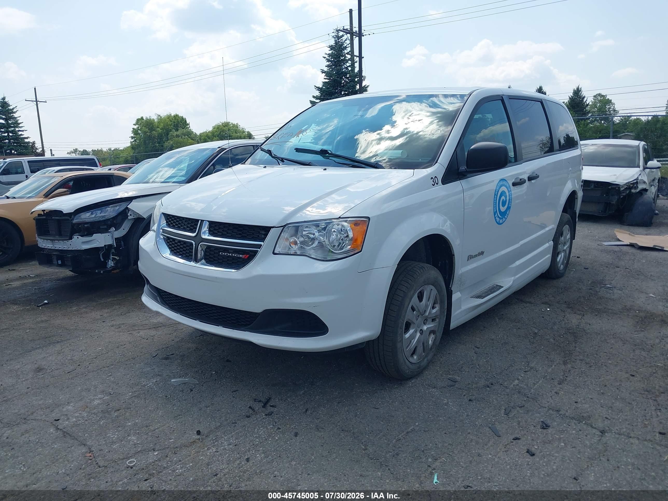 2019 DODGE GRAND CARAVAN SE — I2