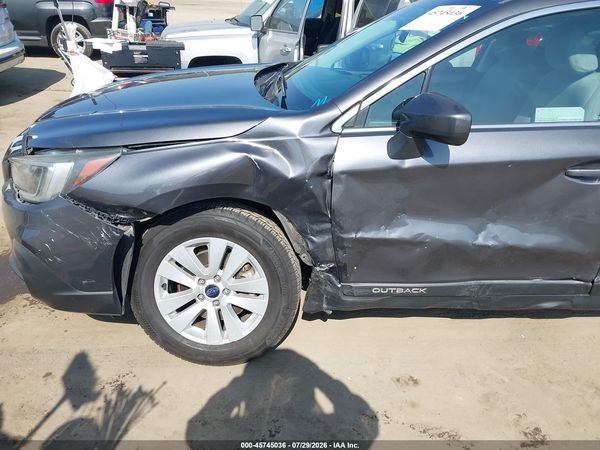 2019 SUBARU OUTBACK 2.5I PREMIUM — I6