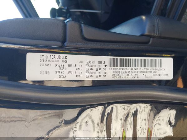 2018 JEEP GRAND CHEROKEE LIMITED 4X4