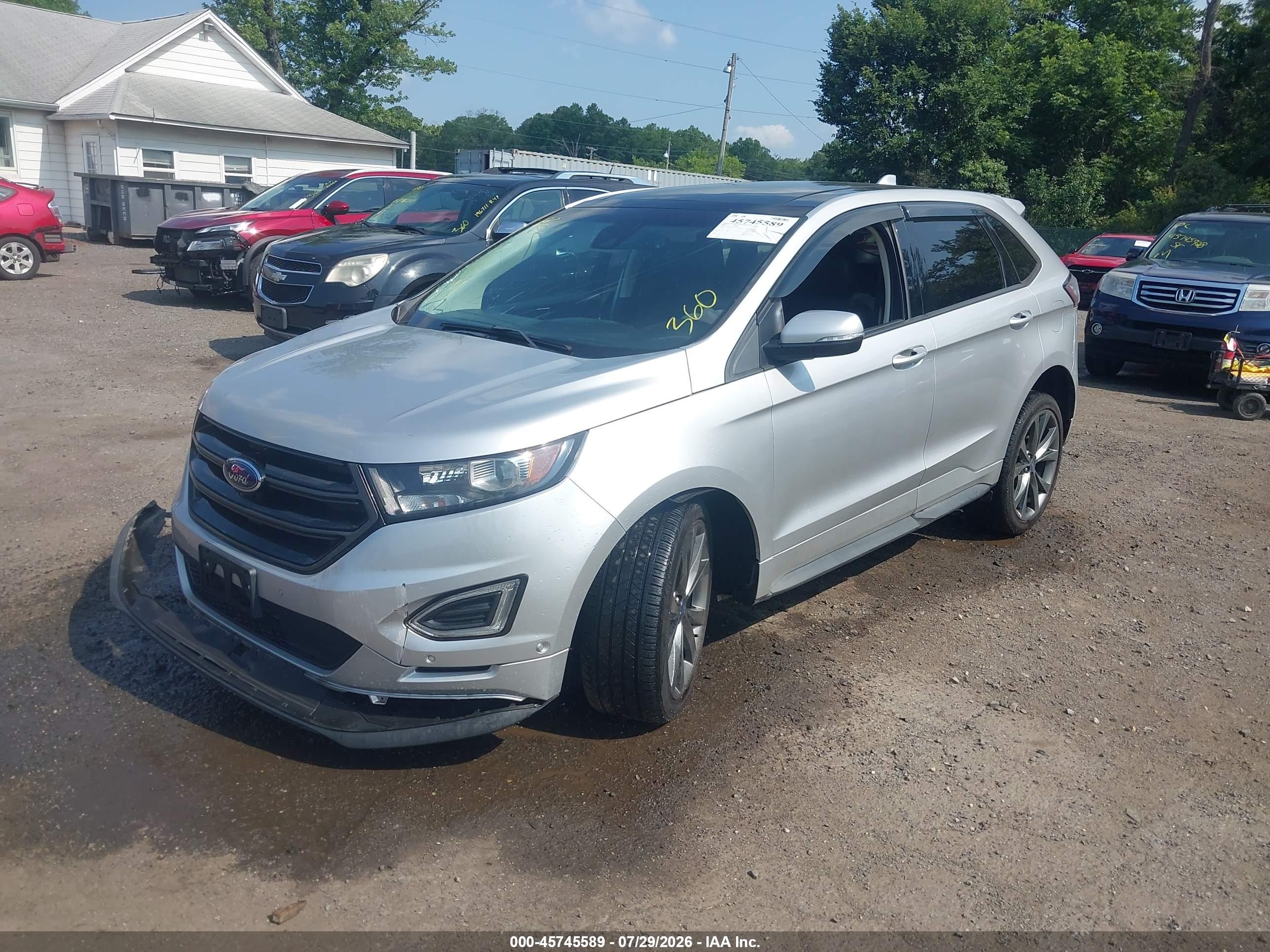 2018 FORD EDGE SPORT — I2
