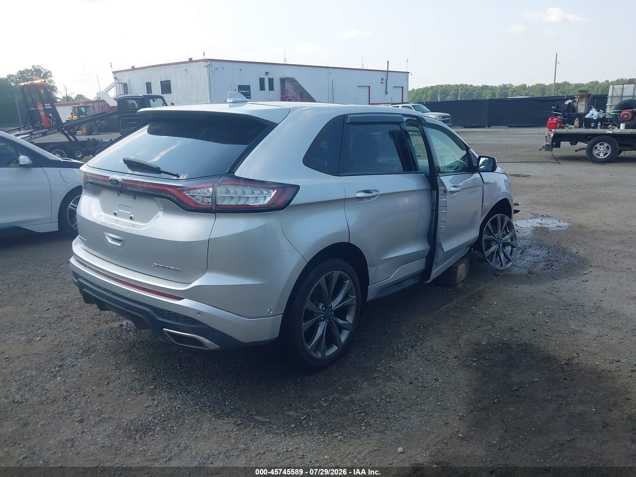 2018 FORD EDGE SPORT — I4