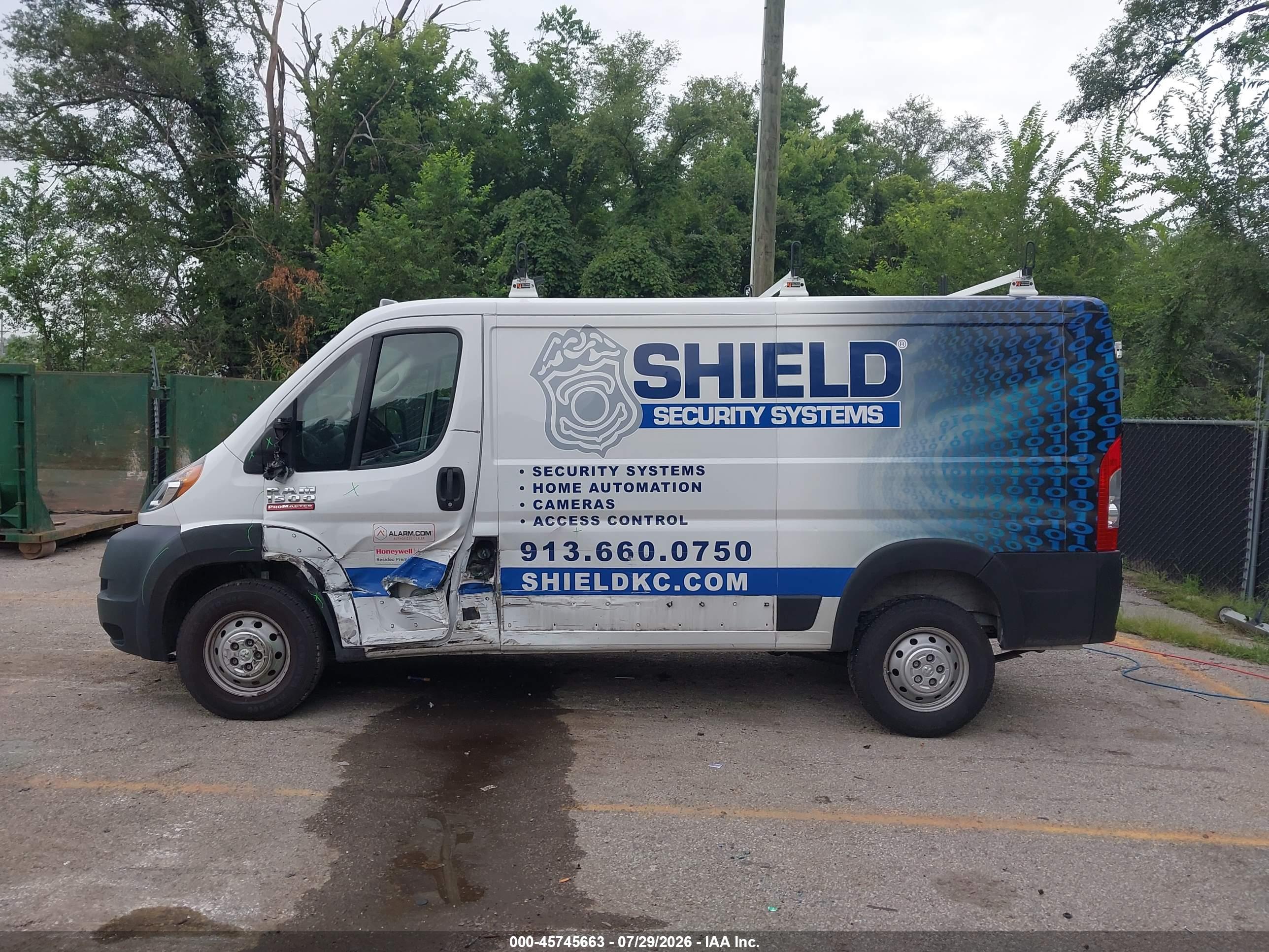 2020 RAM PROMASTER 1500 LOW ROOF 136 WB