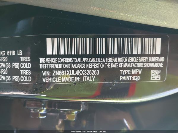 2019 MASERATI LEVANTE GRANLUSSO