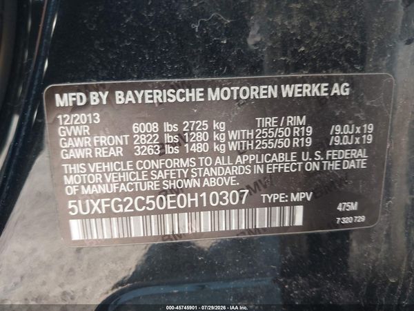2014 BMW X6 XDRIVE35I