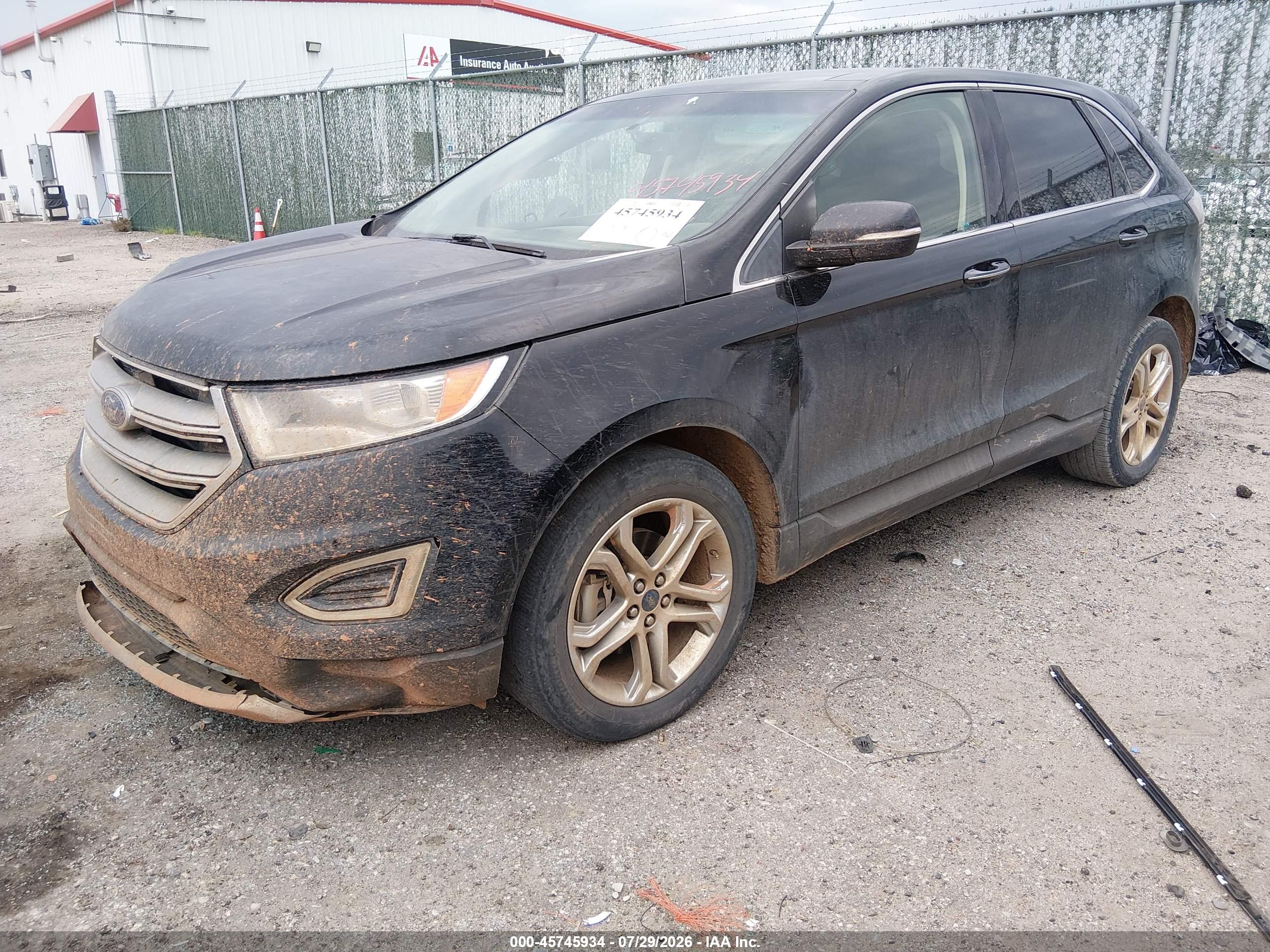 2018 FORD EDGE TITANIUM — I2
