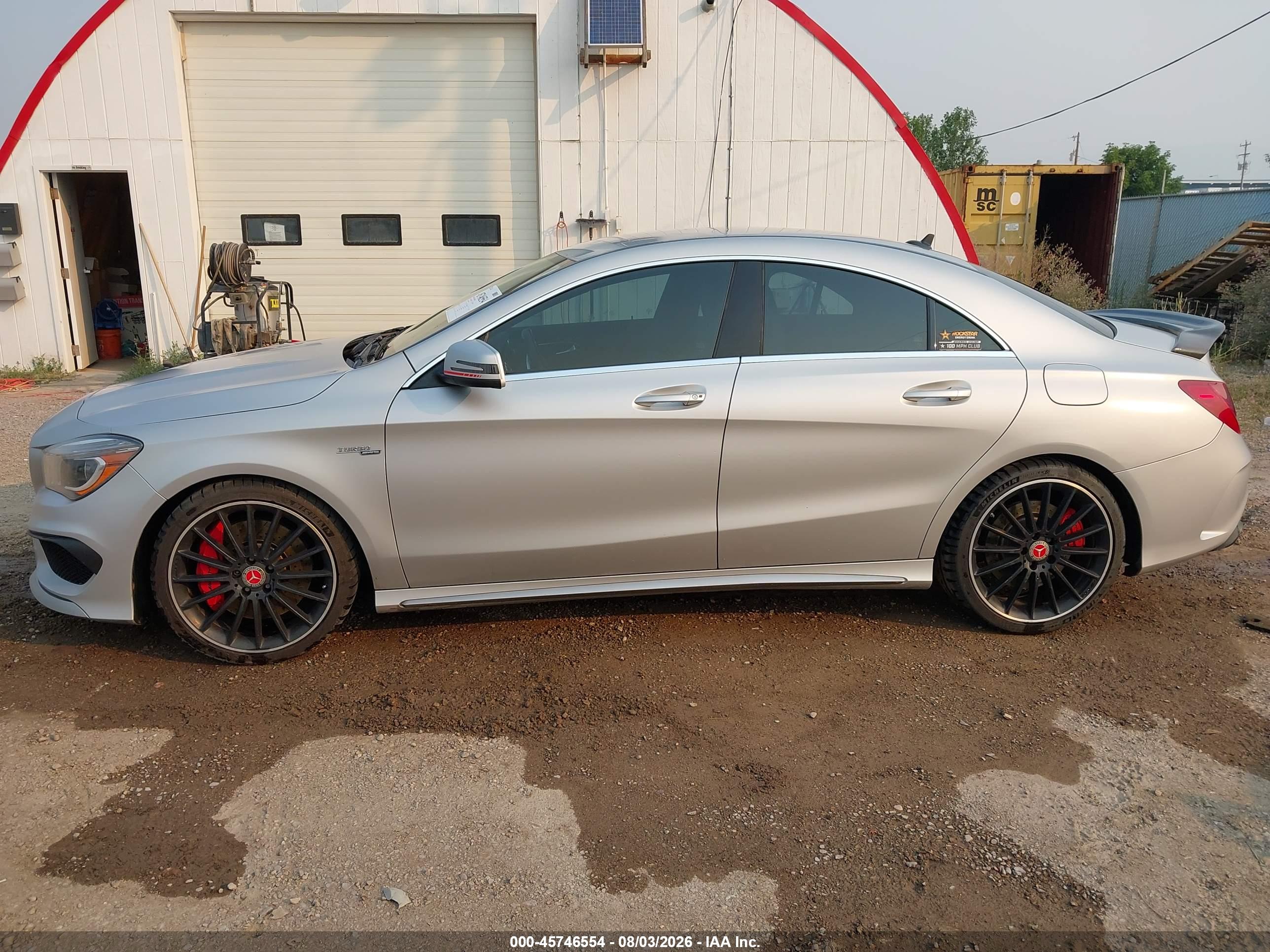 2014 MERCEDES-BENZ CLA 45 AMG 4MATIC