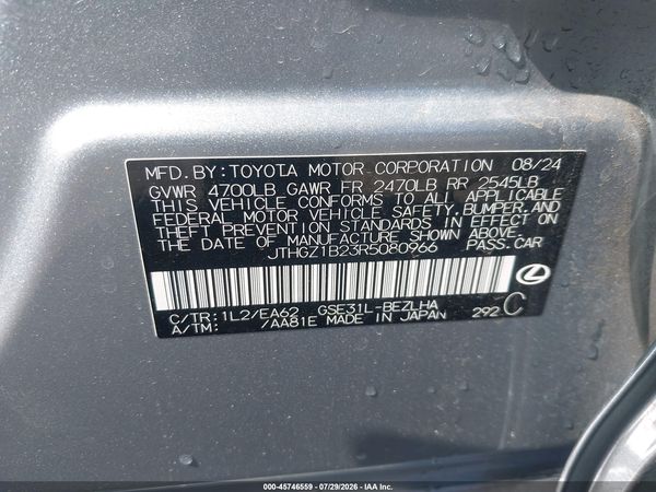 2024 LEXUS IS 350 F SPORT