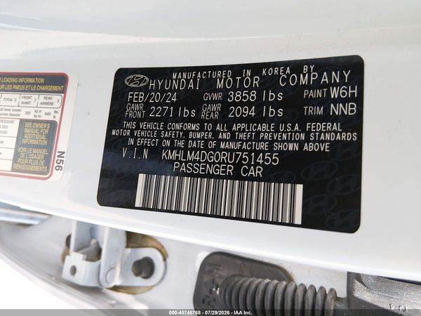 2024 HYUNDAI ELANTRA SEL