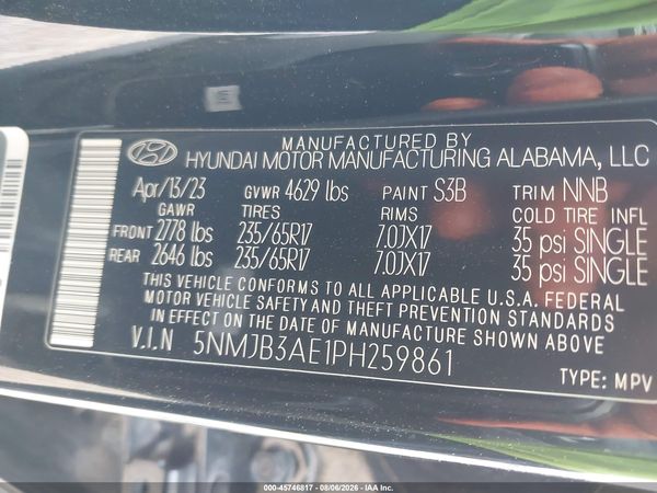 2023 HYUNDAI TUCSON SEL