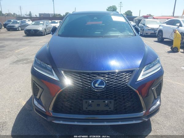 2022 LEXUS RX 450H F SPORT HANDLING